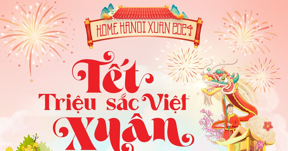 Đón Tết 3 miền ngay tại Thủ đô với đường hoa Home Hanoi Xuan 2024