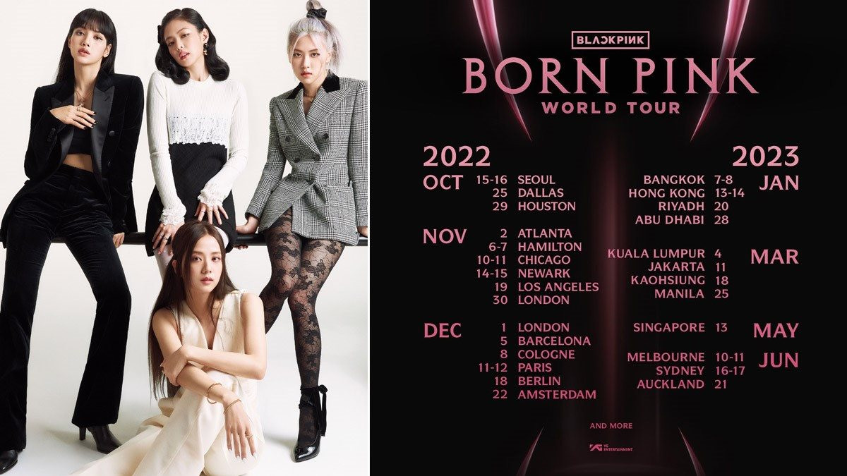 Список песней пинк. Блэкпинк Борн Пинк мировой тур. Группа BLACKPINK 2023. Расписание BLACKPINK World Tour born Pink. BLACKPINK World Tour 2023.