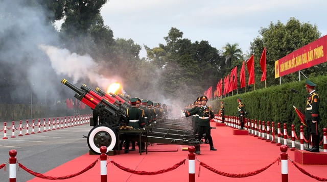 Tổng Bí thư Nguyễn Phú Trọng chủ trì lễ đón cấp Nhà nước Tổng Bí thư, Chủ tịch Trung Quốc Tập Cận Bình- Ảnh 4.