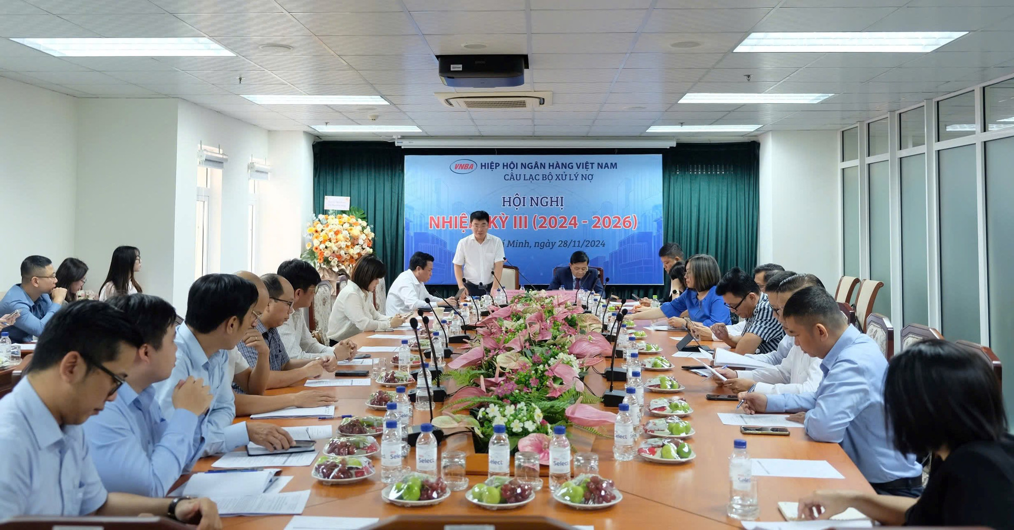 Quang cảnh Hội nghị nhiệm kỳ III (2024-2026) của Câu lạc bộ AMC