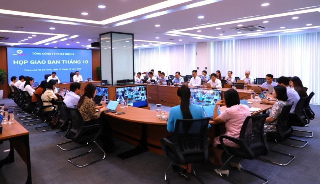 10 tháng đầu năm 2025, EVNGENCO3 vận hành ổn định, hiệu quả