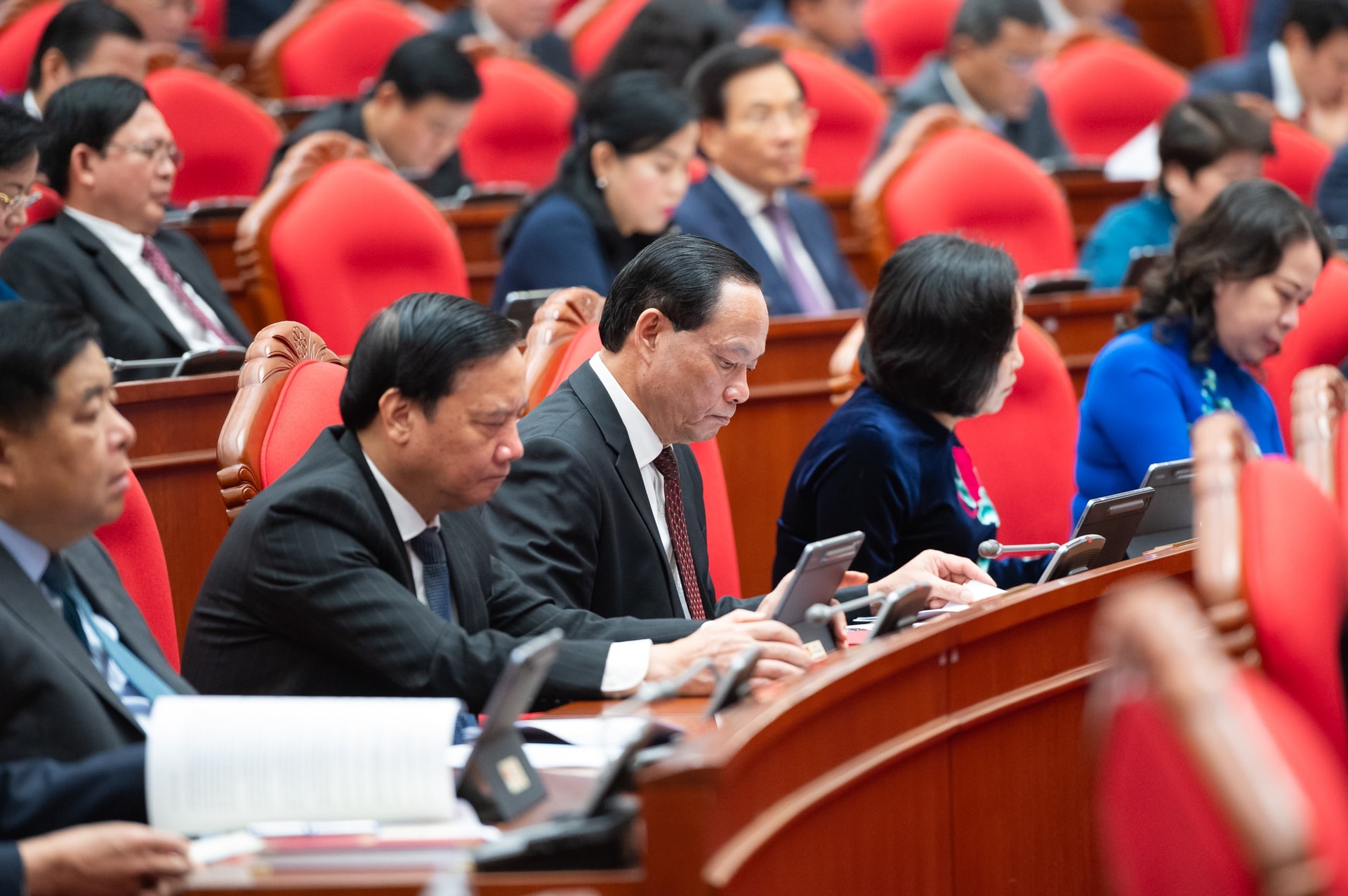 Các đại biểu tham dự hội nghi