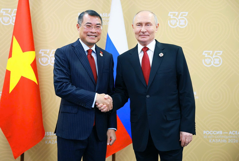 Thủ tướng Chính phủ Lê Minh Hưng hội kiến Tổng thống Nga Vladimir Putin- Ảnh 2.