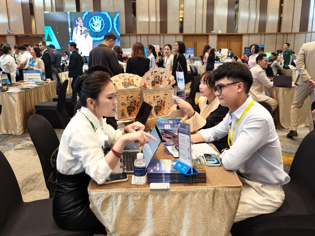 Bàn tư vấn của 9Pay tại sự kiện