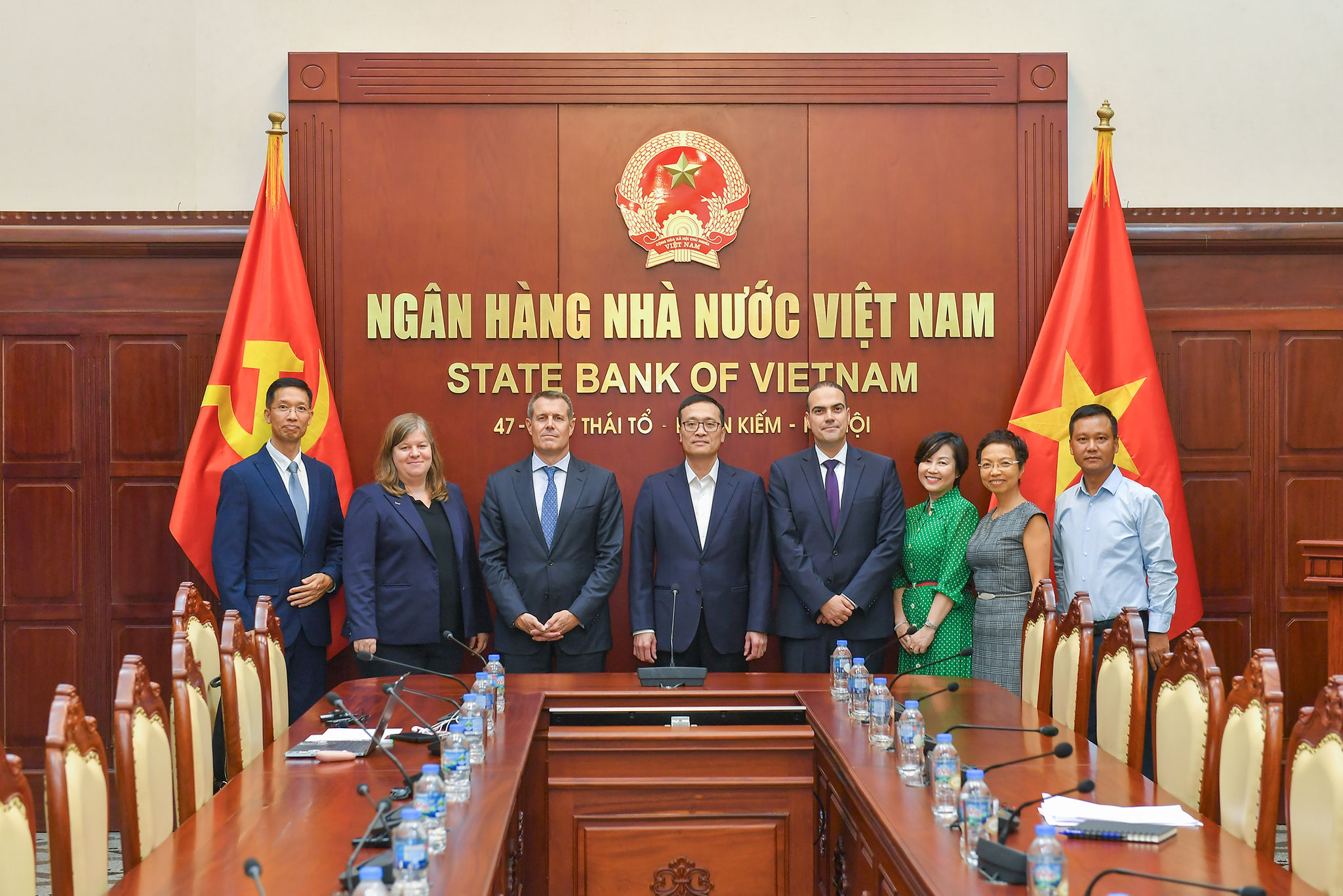 1910.01.Phó Thống đốc Phạm Quang Dũng tiếp SECO