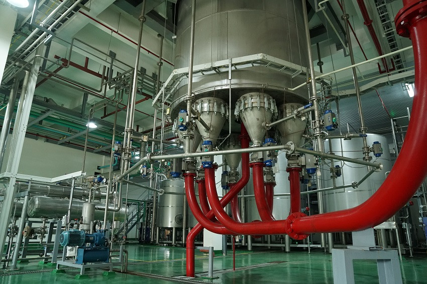 Hệ thống nhà máy chế biến cà phê hòa tan