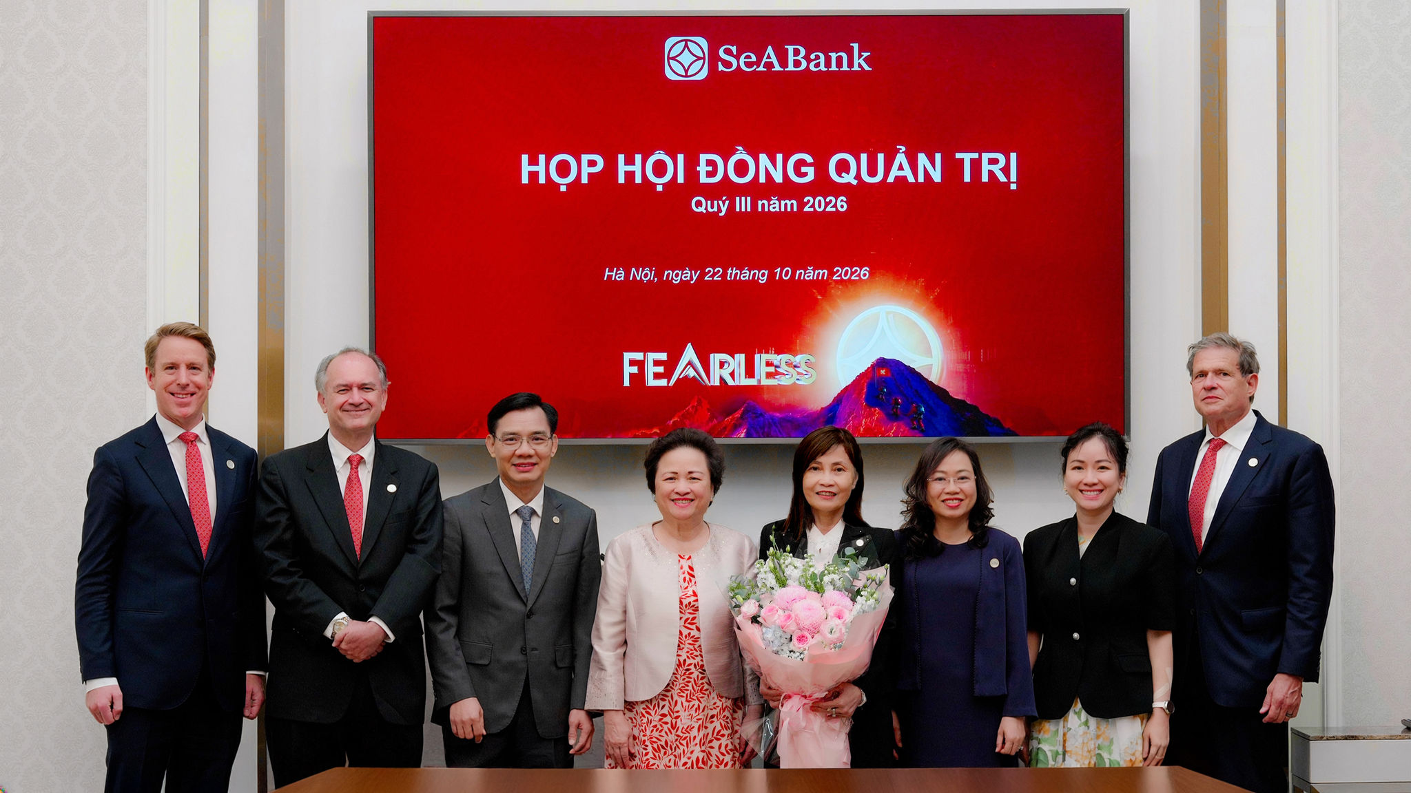 HĐQT SeABank sau thay đổi có 8 thành viên với bề dày kinh nghiệm và chuyên môn đa dạng