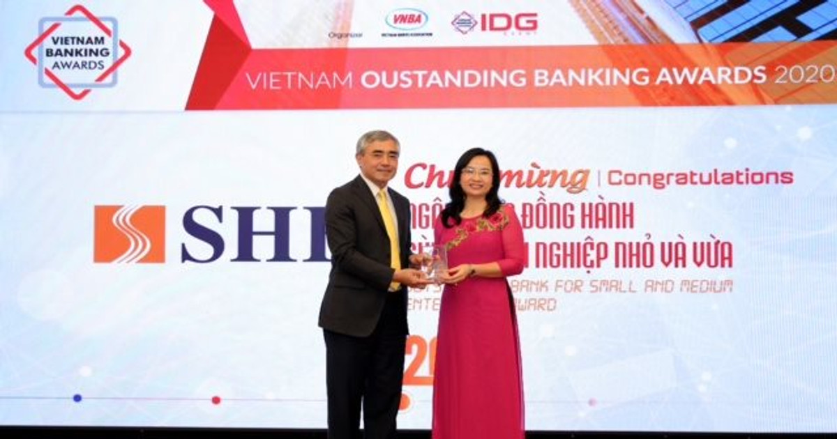 SHB thắng lớn trong lễ trao giải Ngân hàng Việt Nam tiêu biểu 2020