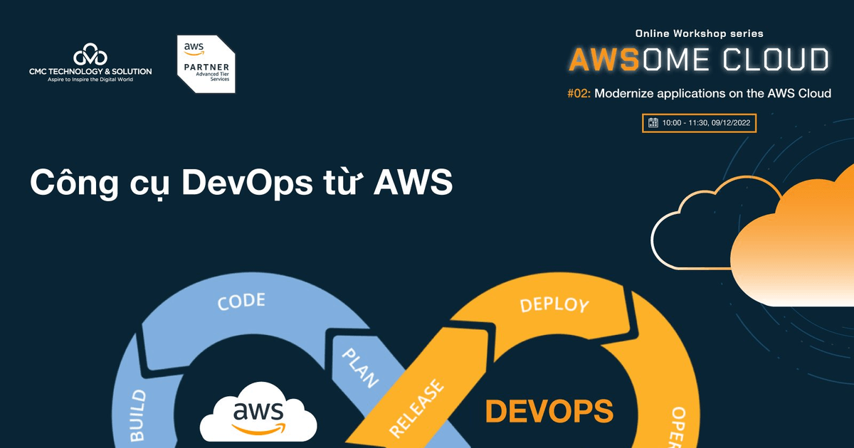 Thúc đẩy hiện đại hoá ứng dụng với đám mây Amazon Web Services