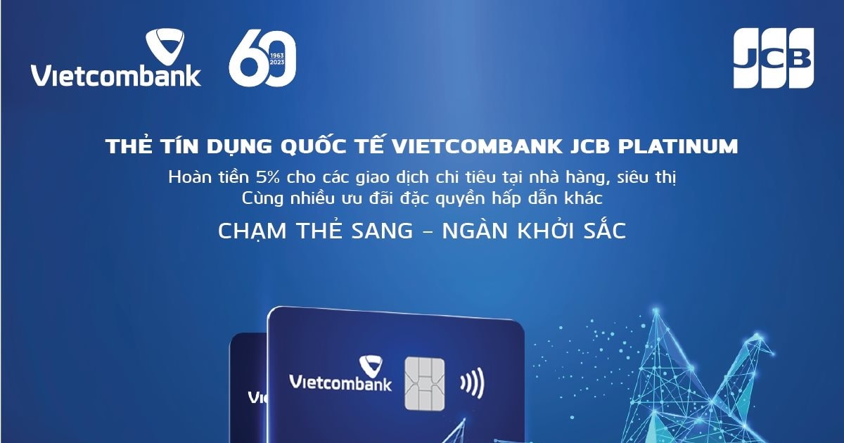 Vietcombank and JCB launch Vietcombank JCB platinum international credit card