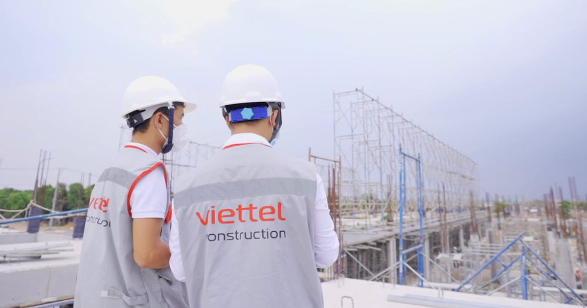 Doanh thu Viettel Construction tăng 11% sau 7 tháng đầu năm