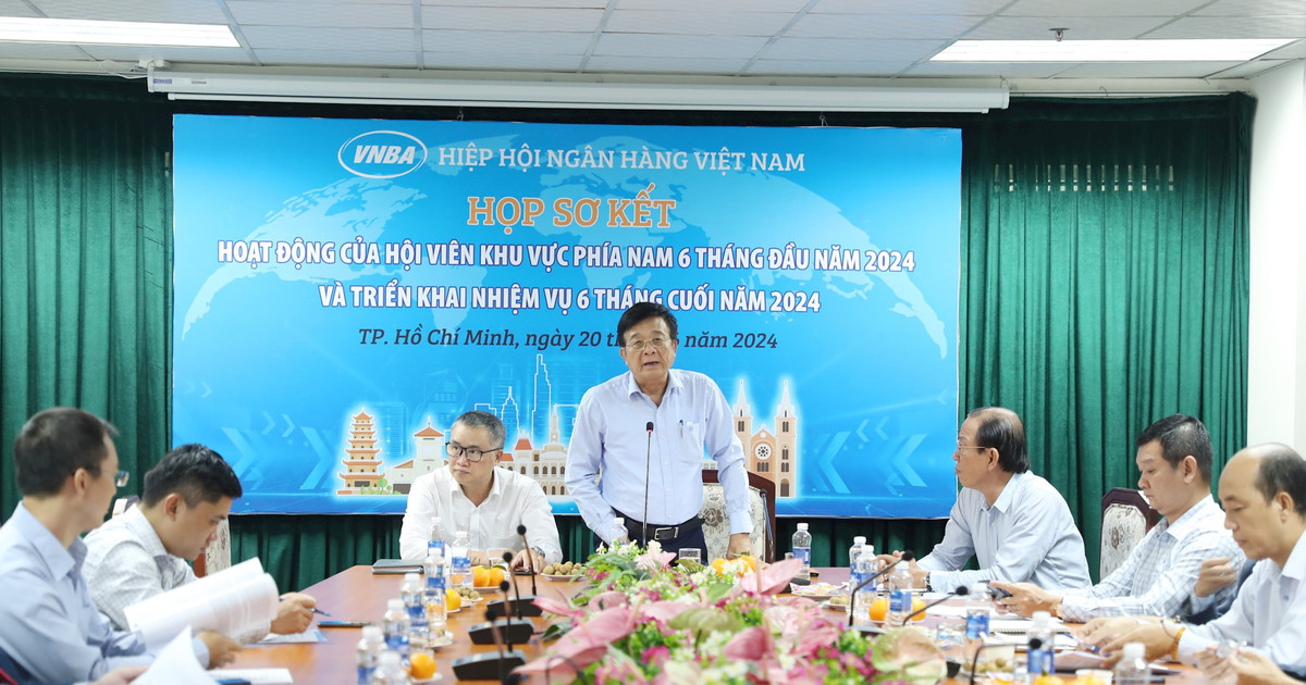 Hội nghị Sơ kết hoạt động hội viên Hiệp hội Ngân hàng Việt Nam khu vực phía Nam 6 tháng đầu năm 2024
