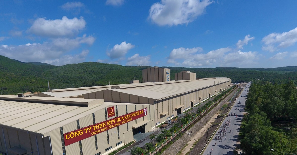 Hoa Sen hợp tác với tập đoàn năng lượng hàng đầu Singapore phát triển bền vững năng lượng sạch