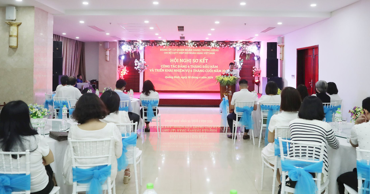 Chi bộ Hiệp hội Ngân hàng Việt Nam sơ kết công tác 6 tháng đầu năm