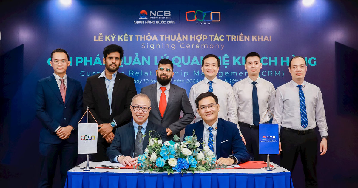 Ngân hàng NCB chính thức triển khai Nền tảng Quản lý Quan hệ Khách hàng với Zoho Corporation