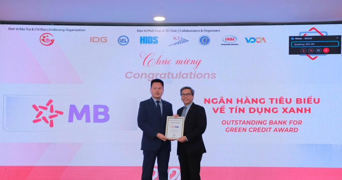 MB được vinh danh ‘Ngân hàng Việt Nam tiêu biểu 2024’