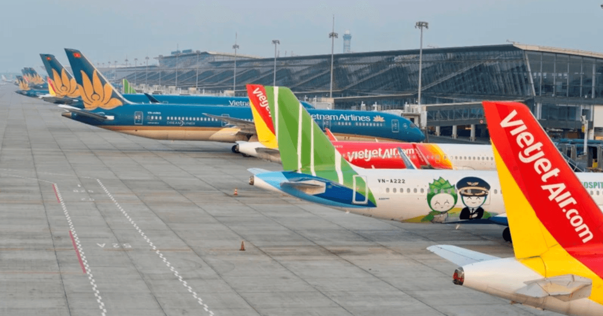 Các hãng hàng không Việt Nam đang sở hữu bao nhiêu máy bay?
