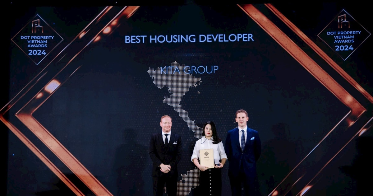 KITA Group tiếp tục dành chiến thắng tại Dot Property Vietnam Awards 2024