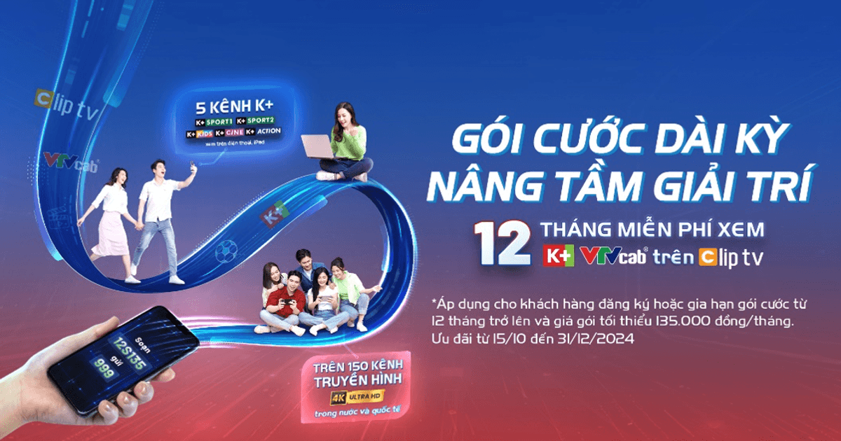 Gói cước dài kỳ với nhiều ưu đãi hấp dẫn cho trải nghiệm giải trí cực mê