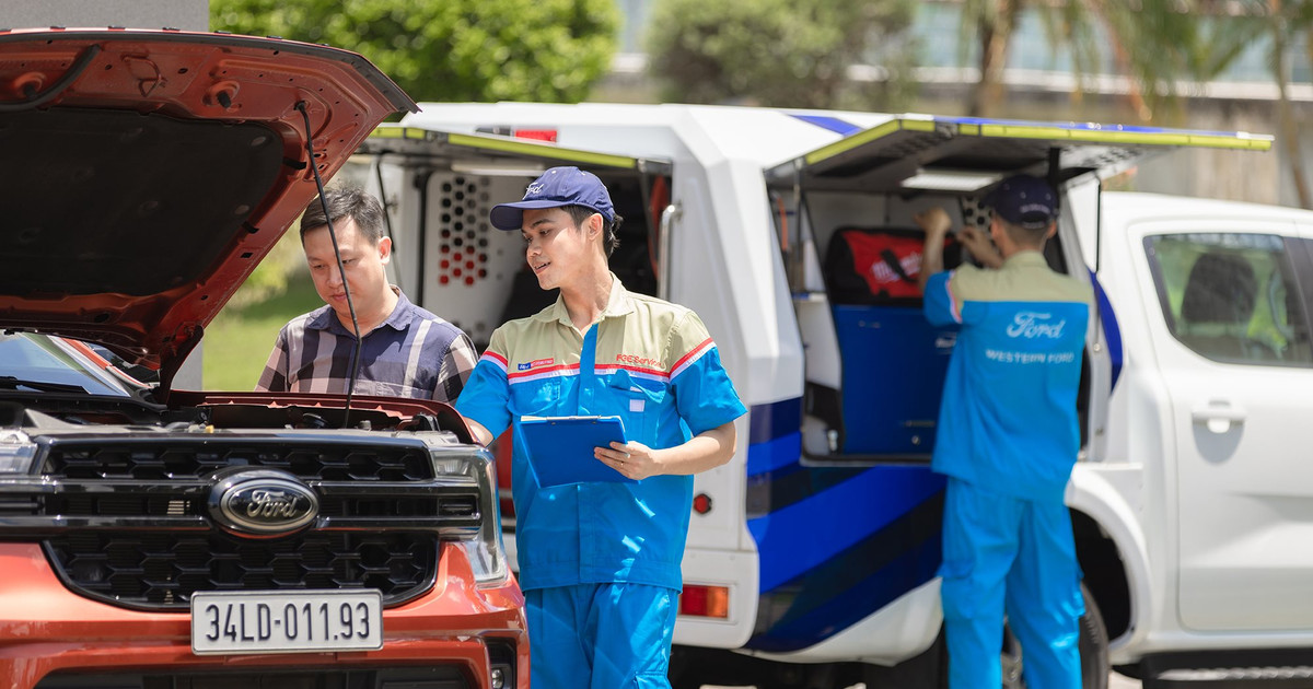 Ford Việt Nam triển khai dịch vụ lưu động 4 giờ hoặc miễn phí tại Hà Nội