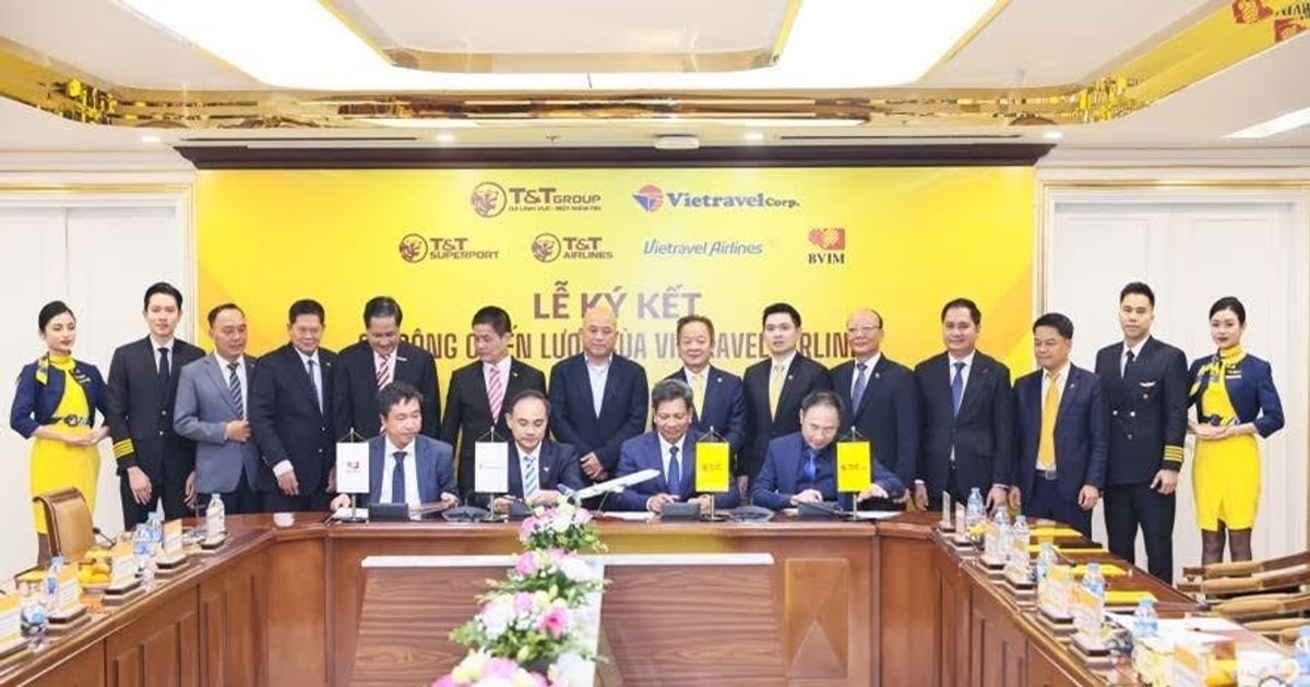 T&T Group trở thành cổ đông chiến lược của Vietravel Airlines