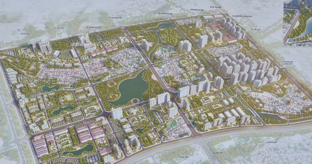 Hà Nội phê duyệt Quy hoạch phân khu đô thị rộng 1.424 ha ở Sóc Sơn