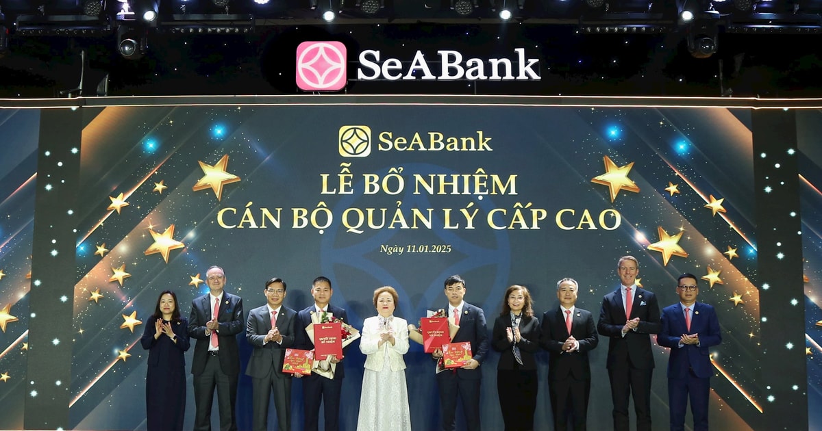 SeABank bổ nhiệm 2 Phó Tổng Giám đốc kiện toàn đội ngũ lãnh đạo cấp cao