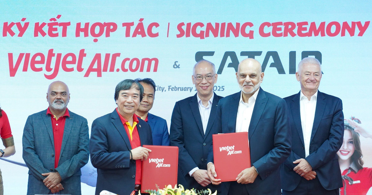 Vietjet và Satair hợp tác chiến lược tối ưu hóa chuỗi cung ứng từ Airbus