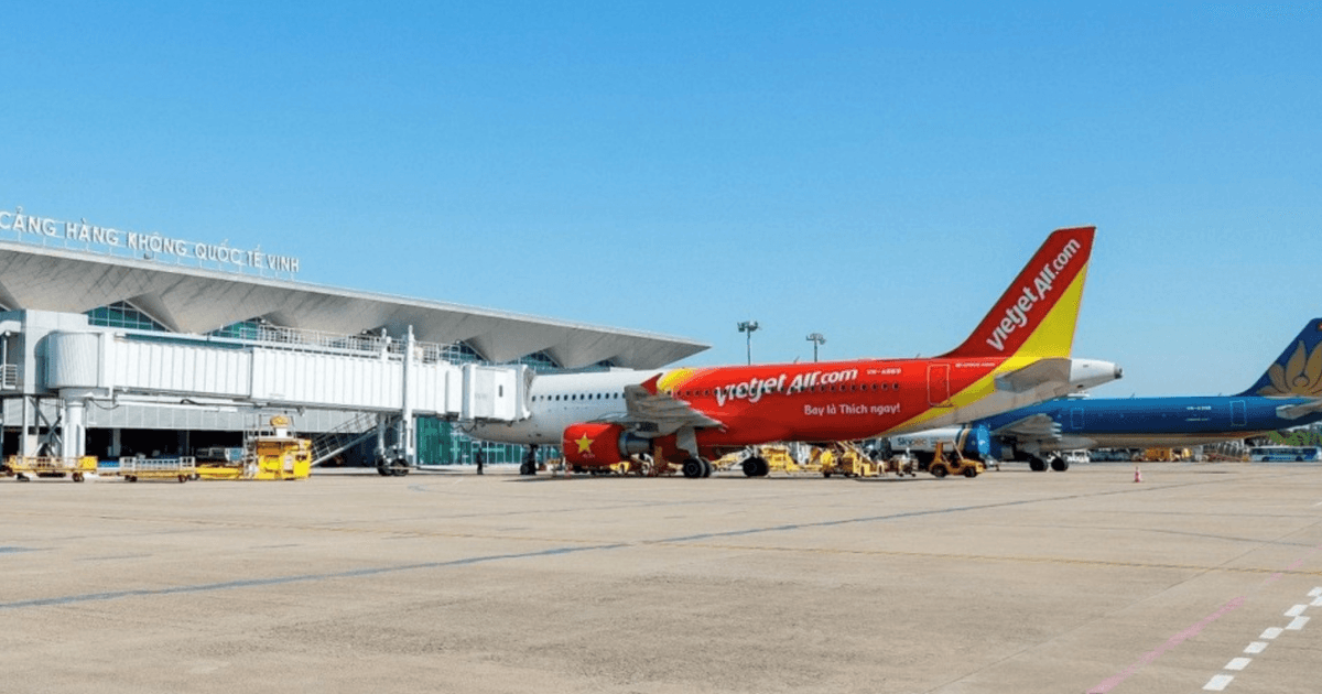 Nâng công suất sân bay Vinh lên 14 triệu khách/năm