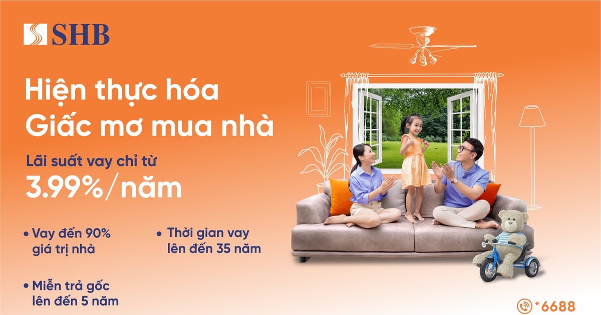 Tin vui cho giới trẻ khi vay mua nhà