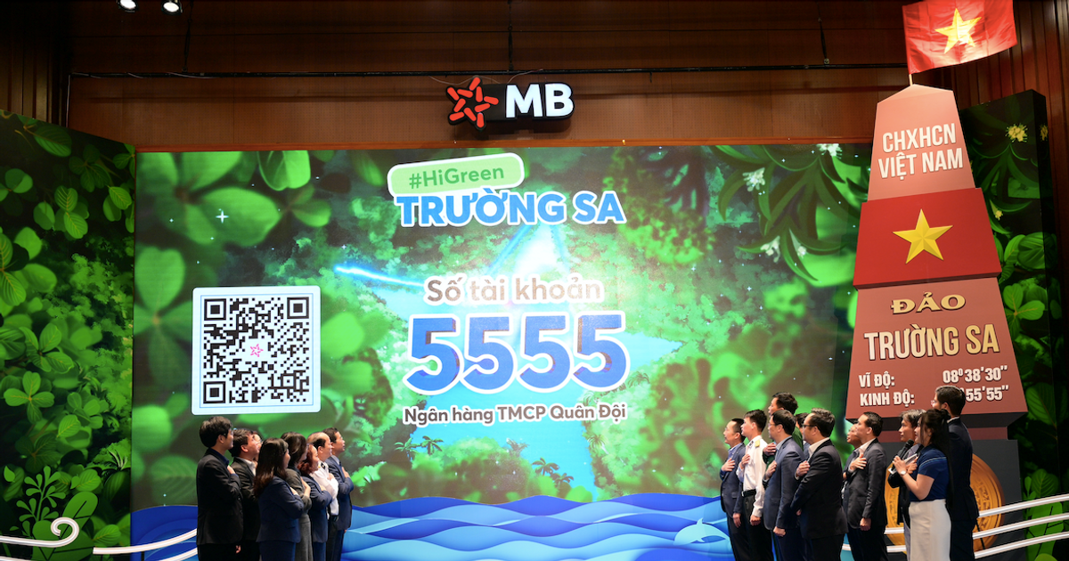 MB phát động chương trình trồng 1 triệu cây xanh cho Trường Sa