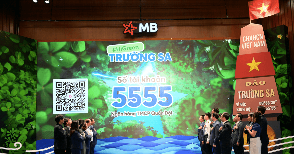 MB phát động chương trình trồng 1 triệu cây xanh cho Trường Sa