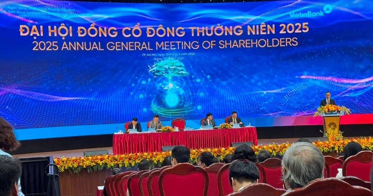 ĐHĐCĐ VietinBank: Tiếp tục kế hoạch tăng mạnh vốn điều lệ trong trung hạn