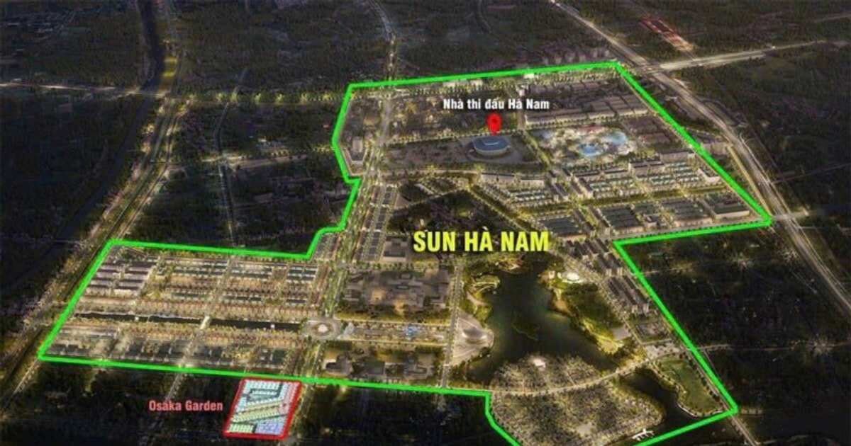 2 khu đô thị nghìn tỷ ở Hà Nam “về tay” các doanh nghiệp họ nhà Sun Group