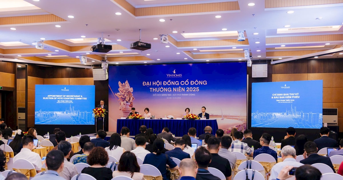 ĐHĐCĐ Vinhomes: Kế hoạch lãi kỷ lục, Vinhomes Cần Giờ là động lực tăng trưởng doanh số trong 3 năm tới