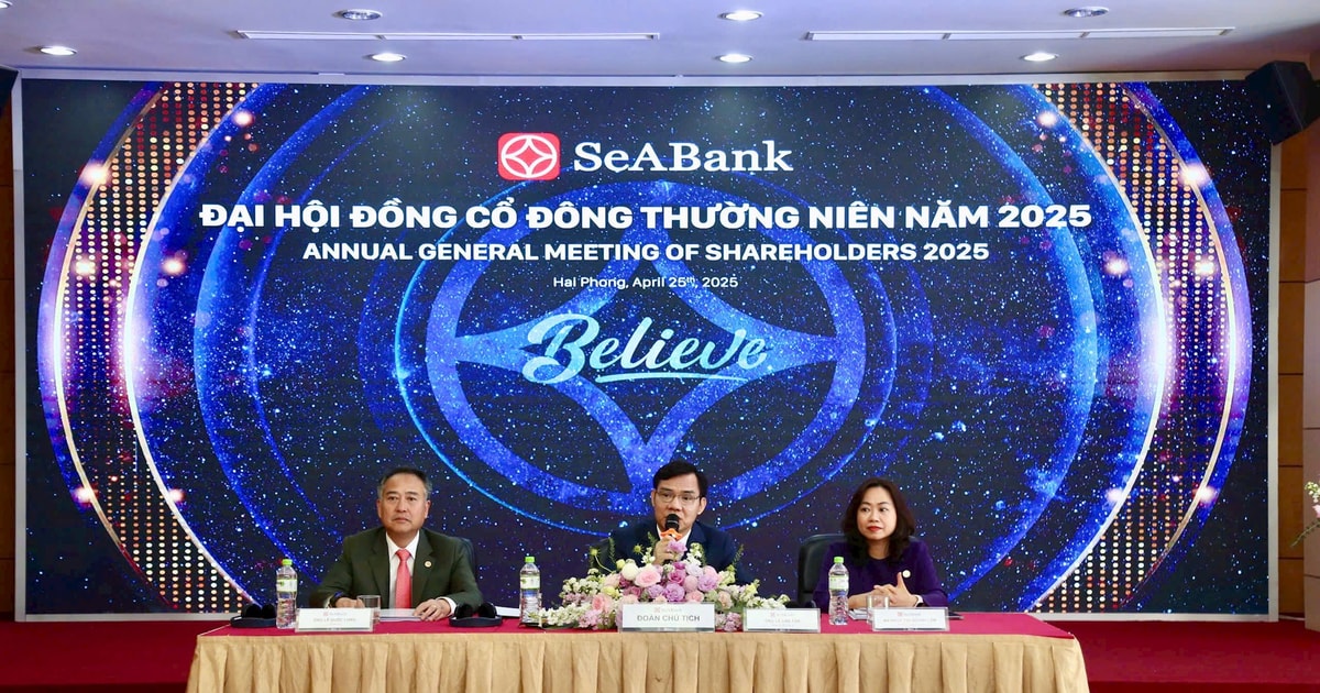 SeABank tổ chức thành công Đại hội Đồng cổ đông thường niên 2025, bầu bổ sung Thành viên độc lập HĐQT người nước ngoài