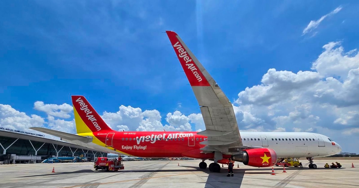 Vietjet ưu đãi ngày đôi 5/5 giảm 55% giá vé, tặng evoucher 100.000 đồng