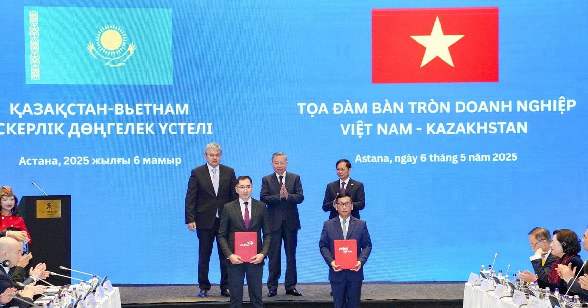 Vietjet ra mắt hãng hàng không Vietjet Qazaqstan