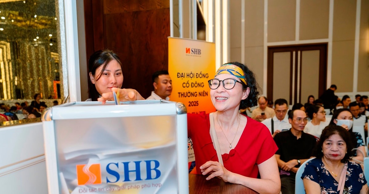 SHB - Nơi hơn 100.000 cổ đông đặt niềm tin, đồng hành cùng phát triển, bứt phá trong kỷ nguyên mới