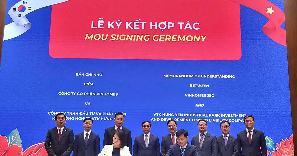 Vinhomes hợp tác chiến lược với VTK, chung tay kiến tạo cộng đồng Hàn Quốc chuẩn mực tại Ocean City