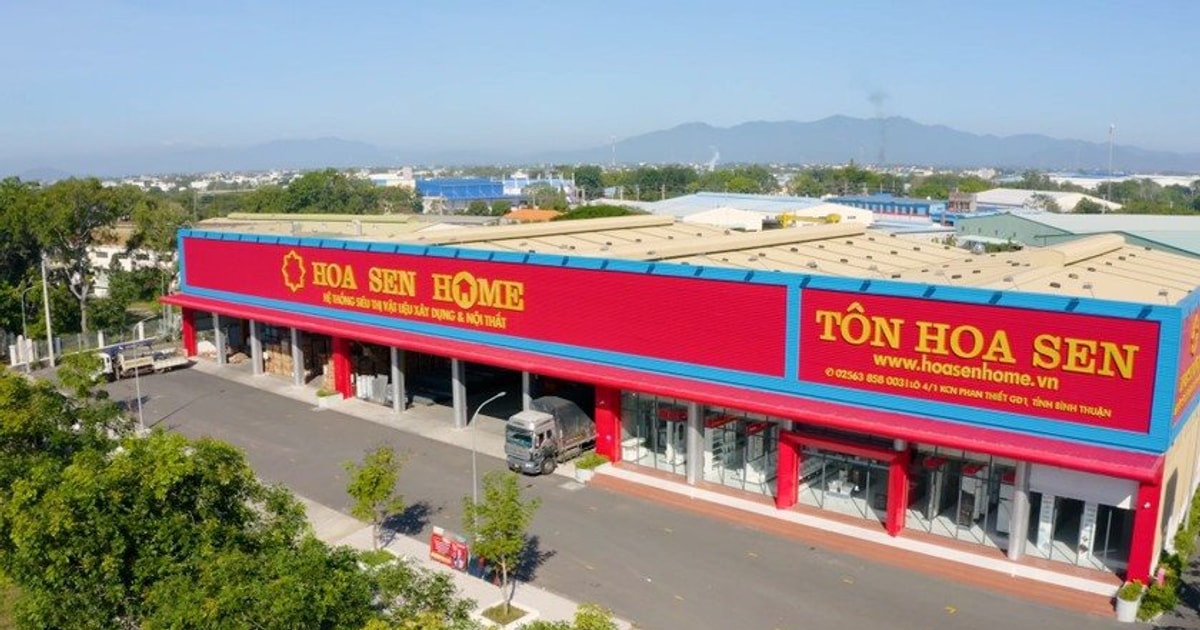 Tập đoàn Hoa Sen tìm kiếm đối tác để hợp tác phát triển hệ thống siêu thị Hoa Sen Home