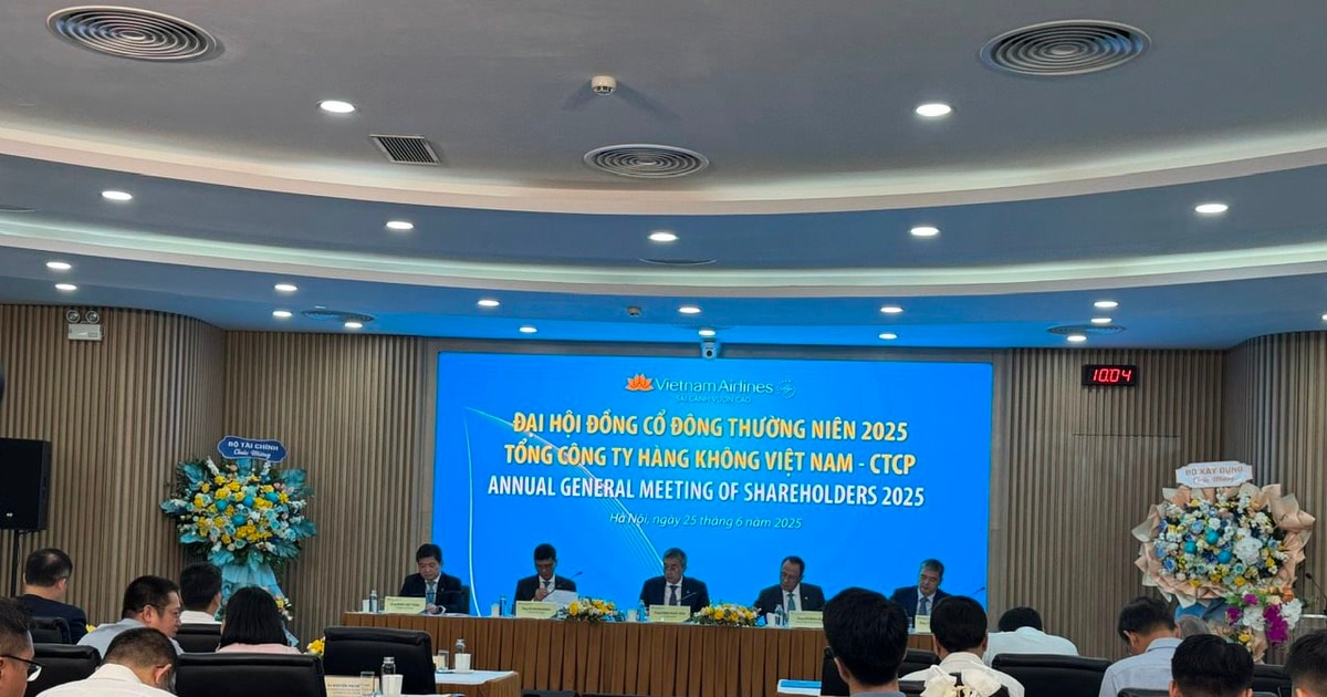 ĐHĐCĐ Vietnam Airlines: Lên kế hoạch lợi nhuận 5.554 tỷ đồng, tiếp tục cơ cấu lại các khoản nợ vay