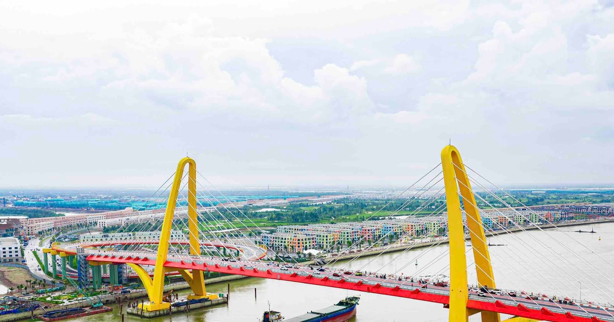 Vingroup thông xe cầu Hoàng Gia – biểu tượng phát triển mới phía Đông Bắc thành phố Hải Phòng
