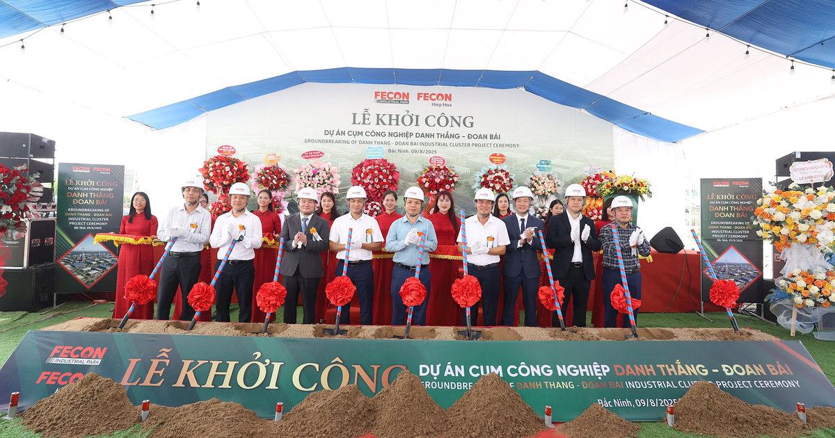 FECON khởi công cụm công nghiệp hơn 1.000 tỷ đồng tại Bắc Ninh