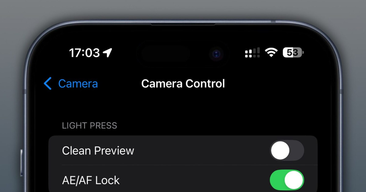 iPhone 18 có thể bỏ nút Camera Control