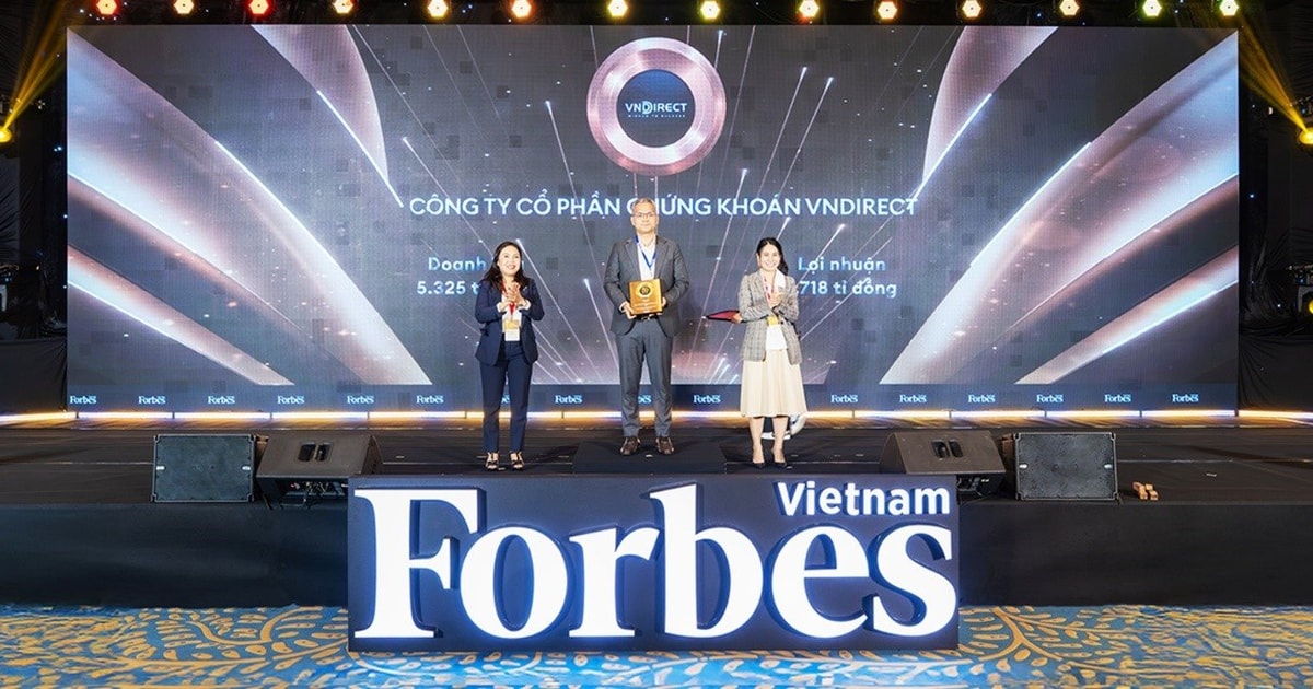 VNDIRECT lần thứ 2 lọt Top 50 công ty niêm yết tốt nhất do Forbes công bố