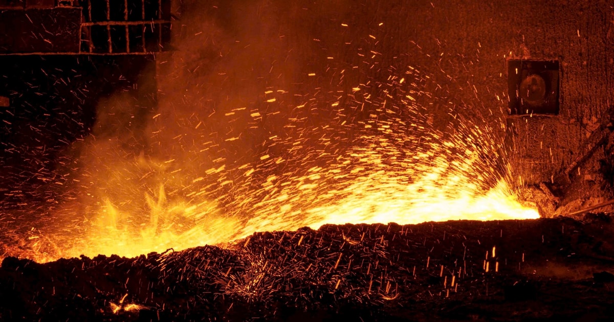 Tin vui từ dự án tỷ USD của Hòa Phát: Lò cao số 2 ra mẻ gang đầu tiên