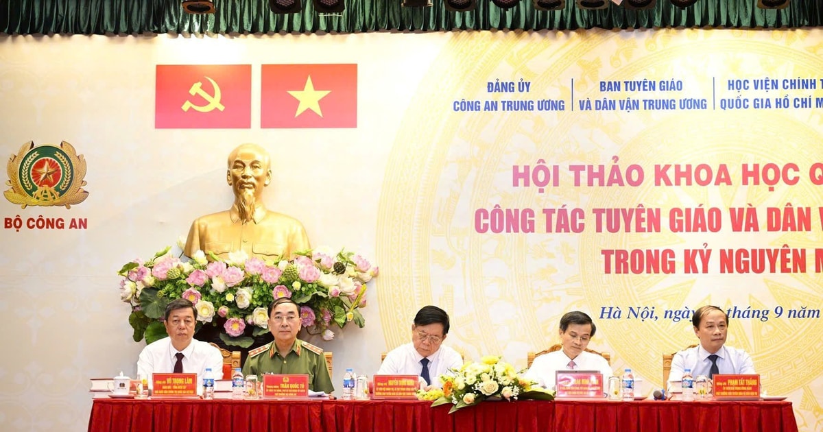 Ưu tiên chủ quyền dữ liệu khi ứng dụng AI trong công tác tuyên giáo và dân vận