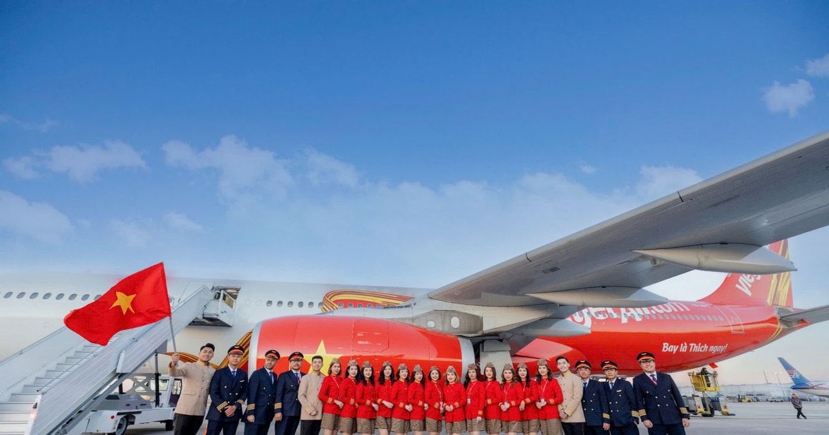 Vietjet tiếp tục là “Hãng hàng không hàng đầu châu Á về trải nghiệm khách hàng” do World Travel Awards trao năm 2025