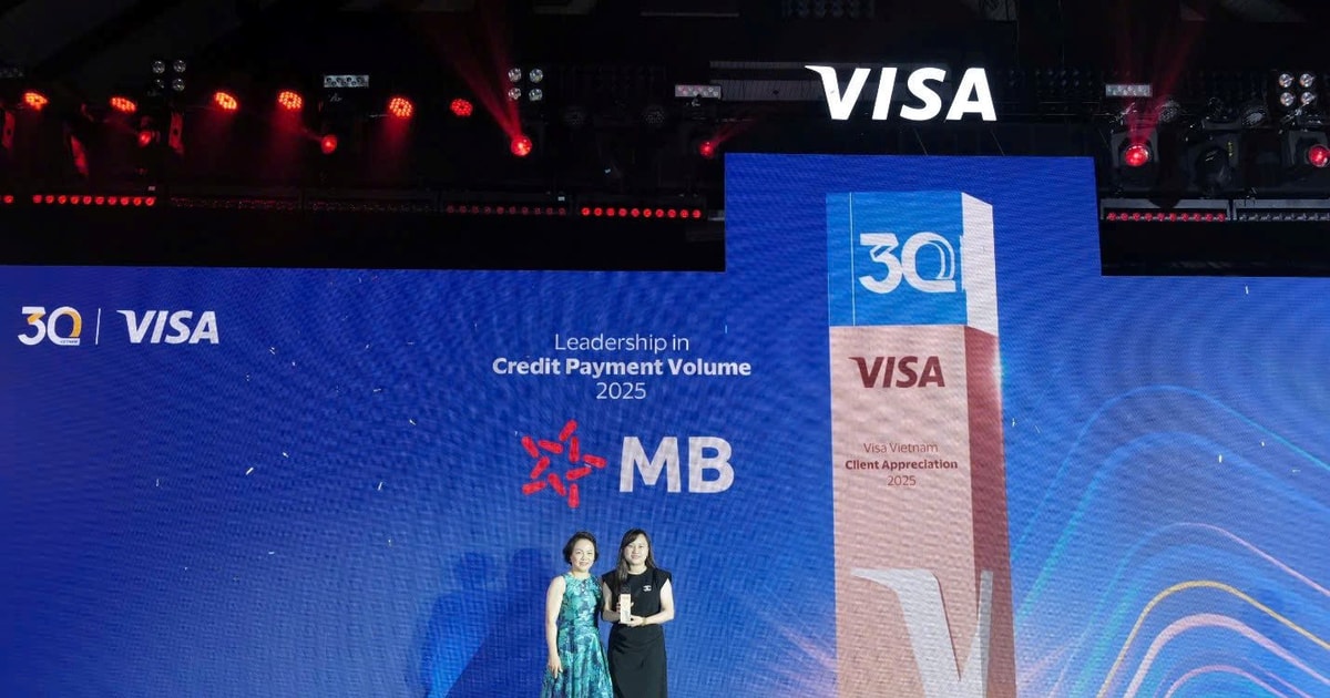 MB nhận 4 giải thưởng danh giá từ Visa